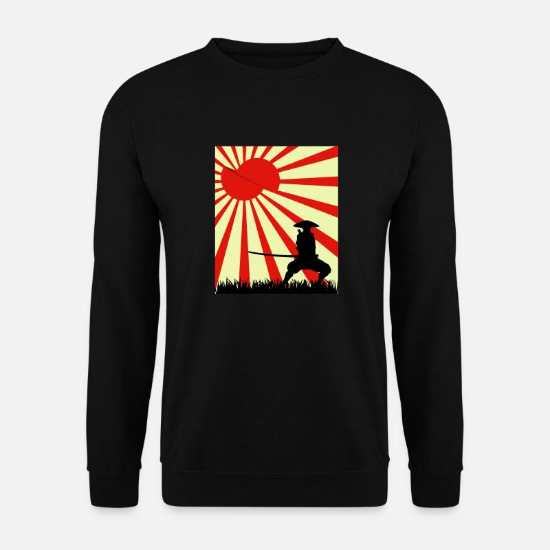 Moon Slice Samouraï - Sweat-shirt Unisexe - noir