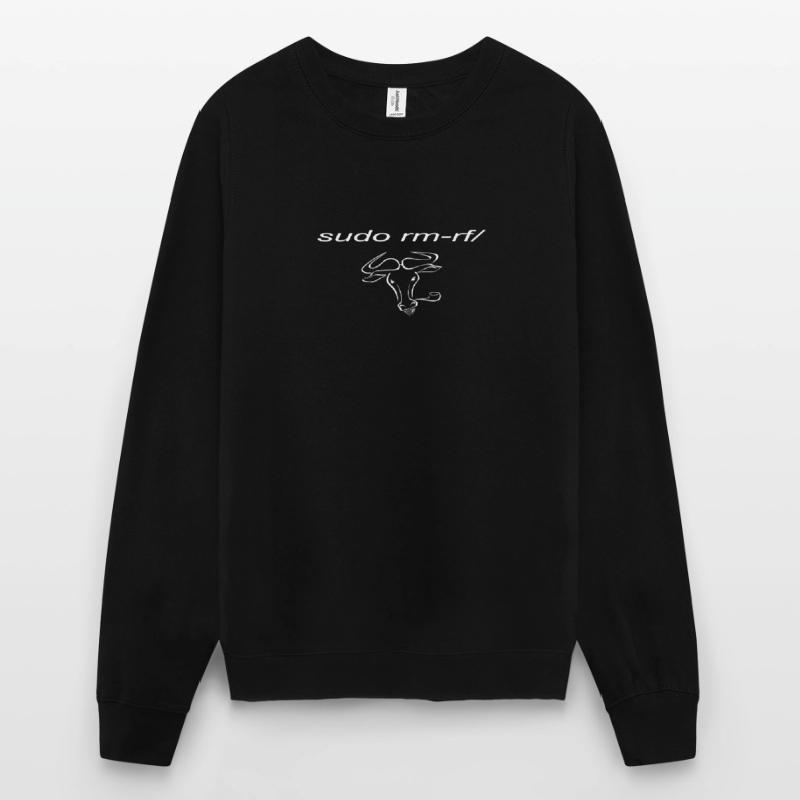 Linux sudo with Linux Gnu Unisex Sweatshirt