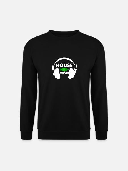 House Music - Unisex Sweatshirt - black