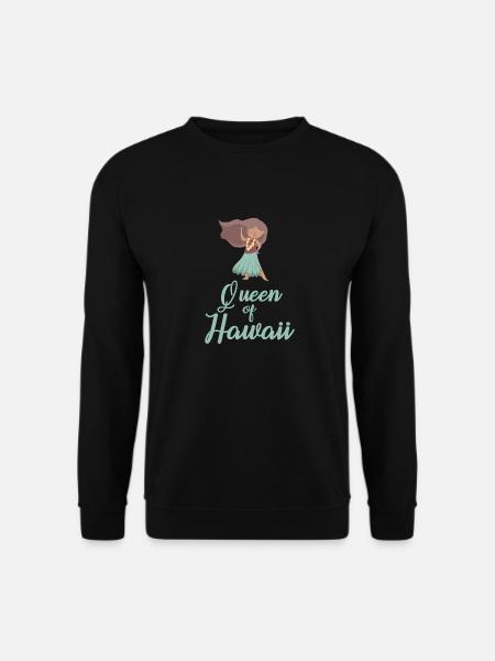 Queen of Hawaii - Unisex Sweatshirt - black