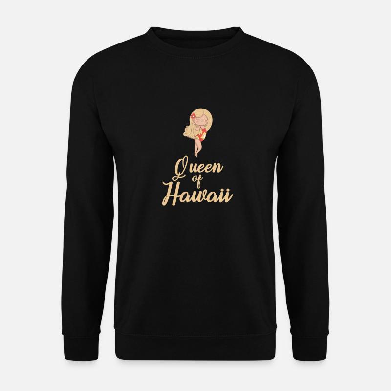 Hawaii Hula Hoop - Unisex Pullover - Schwarz