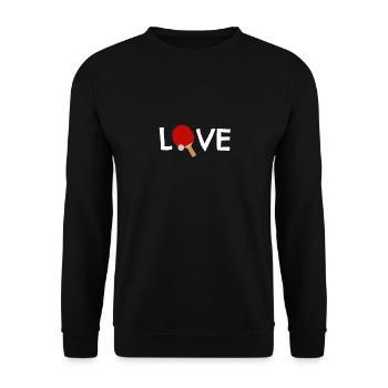 Ping-ping-lt - Sweat-shirt Unisexe - noir - Devant - Alina (178cm) & Michal (187cm)