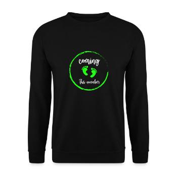 bébé - Sweat-shirt Unisexe - noir - Devant - Alina (178cm) & Michal (187cm)