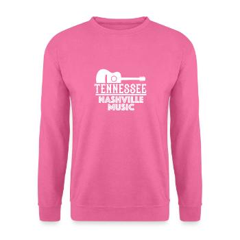 Musique rock - Sweat-shirt Unisexe - rose - Devant