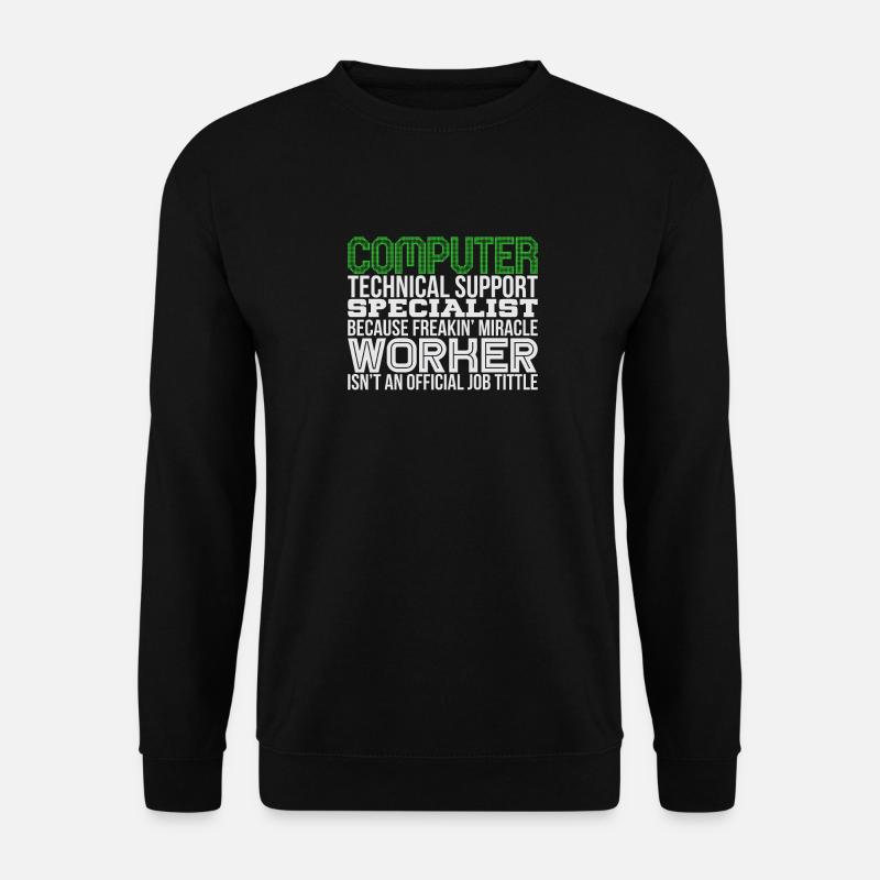 Techniker ( IT ) - Unisex Pullover - Schwarz