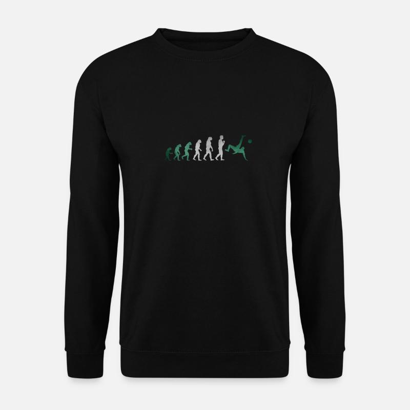 Evolution Fußball Nigeria - Unisex Pullover - Schwarz