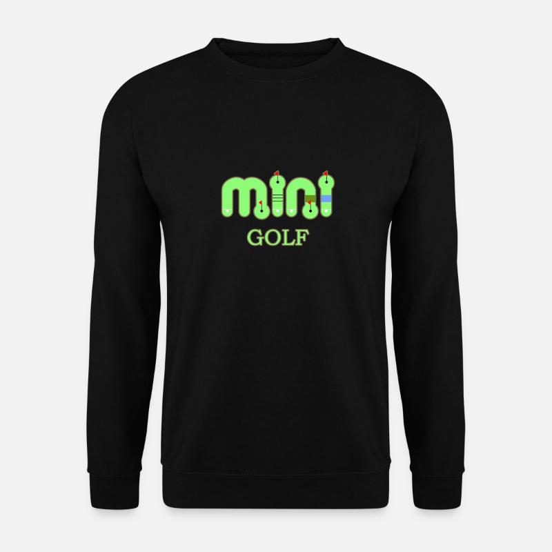 Minigolf - Unisex Pullover - Schwarz