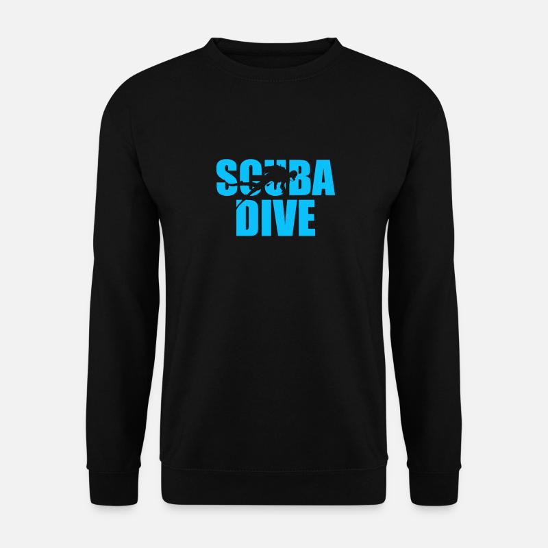 Scuba Dive Gerätetauchen - Unisex Pullover - Schwarz
