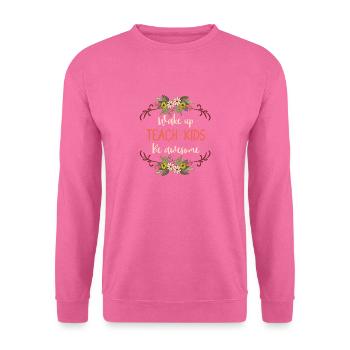 Lehrer - Unisex Pullover - Pink - Vorne