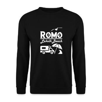Lakolk Beach - Unisex Sweatshirt - black - Front - Alina (178cm) & Michal (187cm)