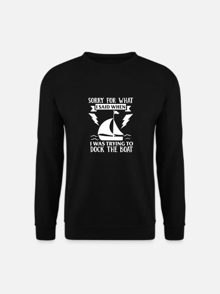 Segeln - Unisex Pullover - Schwarz