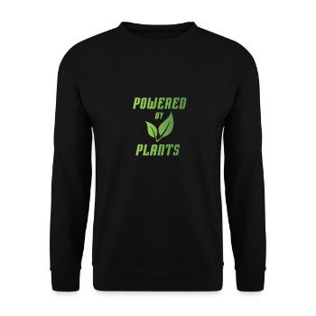 végétalien - Sweat-shirt Unisexe - noir - Devant - Alina (178cm) & Michal (187cm)
