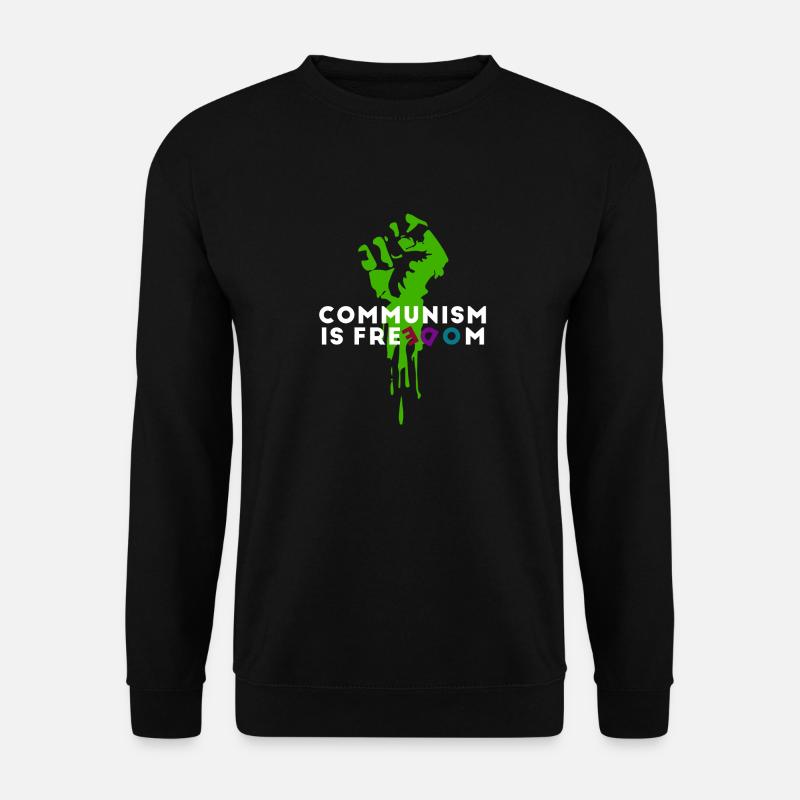Kommunism is Freedom - Unisex Pullover - Schwarz
