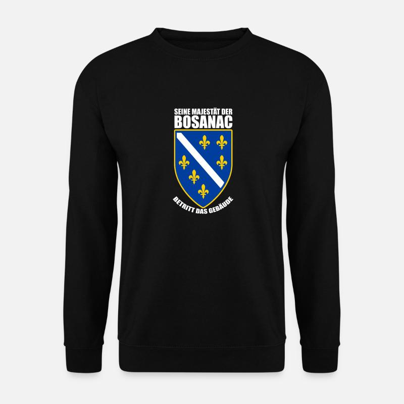 Bosanac Bosnien - Unisex Pullover - Schwarz