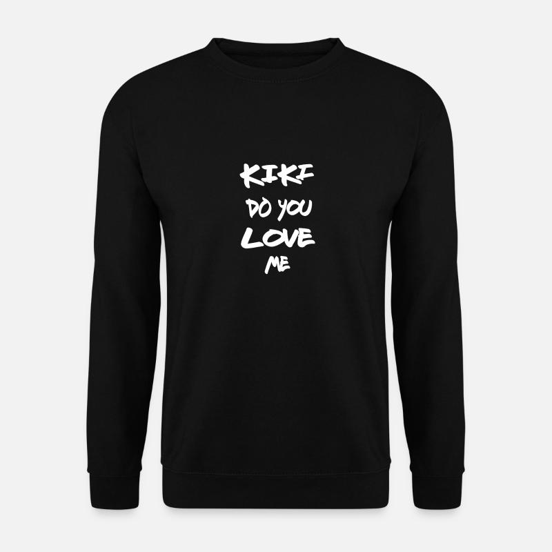 Kiki tu m'aimes - Sweat-shirt Unisexe - noir