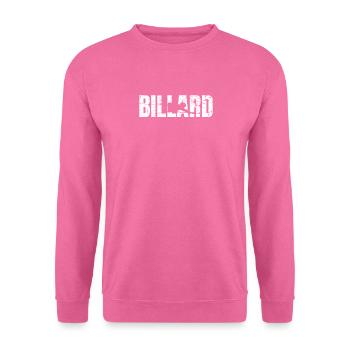 Billard - Unisex Pullover - Pink - Vorne