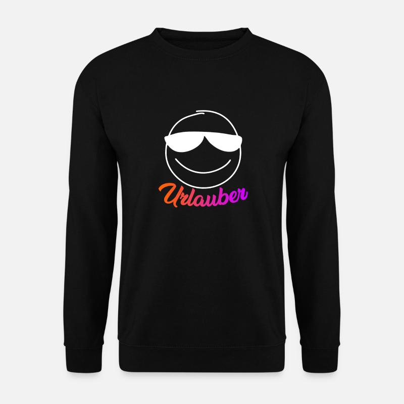 Vacances de vacances - Sweat-shirt Unisexe - noir