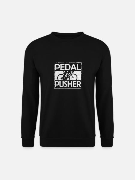 Pedal Pusher Biker - Unisex Sweatshirt - black
