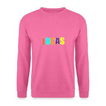 Lucas - Unisex Pullover - Pink - Vorne