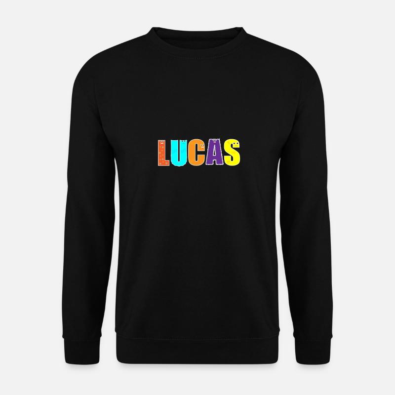 Lucas - Unisex Pullover - Schwarz