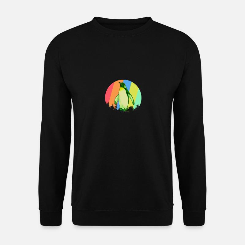 Penguin gift - Unisex Sweatshirt - black