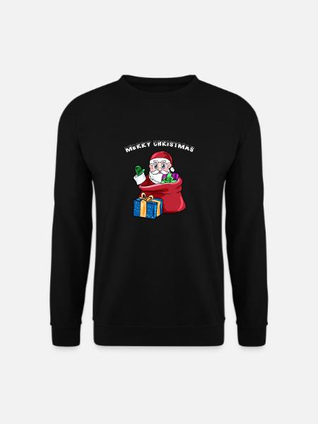 merry xmas - Unisex Sweatshirt - black