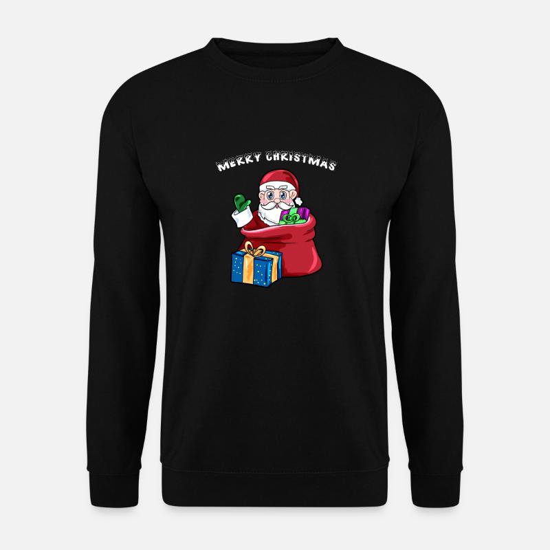 merry xmas - Unisex Sweatshirt - black