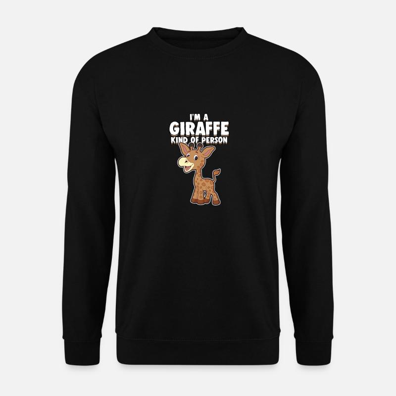 giraffe - Unisex Sweatshirt - black