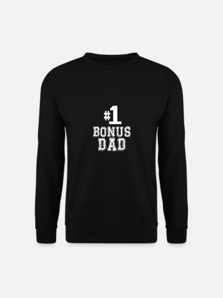 # 1 Bonus Dad - Unisex Sweatshirt - black