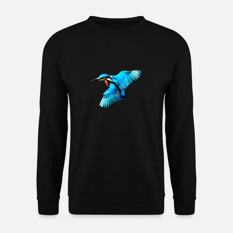Eisvogel - Unisex Pullover - Schwarz