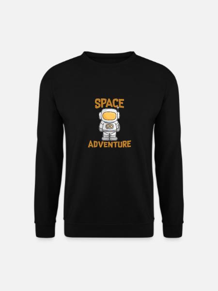 Voyage spatial - Sweat-shirt Unisexe - noir