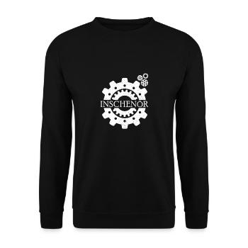 Inschenör - engineer technology student shirt - Unisex Sweatshirt - black - Front - Alina (178cm) & Michal (187cm)