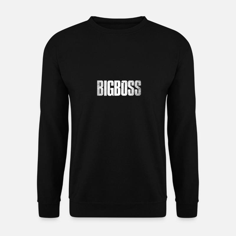 Big boss The boss! - Unisex Sweatshirt - black
