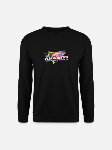 Totally Gnarly - 80er Design - Unisex Pullover - Schwarz