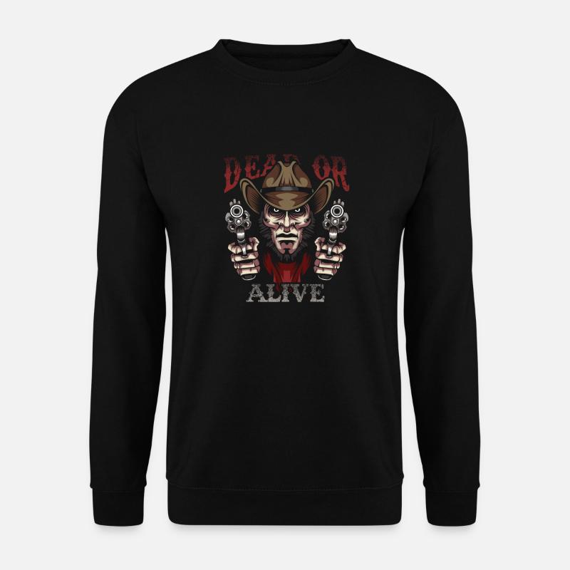 Cowboys - Unisex Pullover - Schwarz