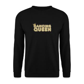 Reine dansante - Sweat-shirt Unisexe - noir - Devant - Alina (178cm) & Michal (187cm)