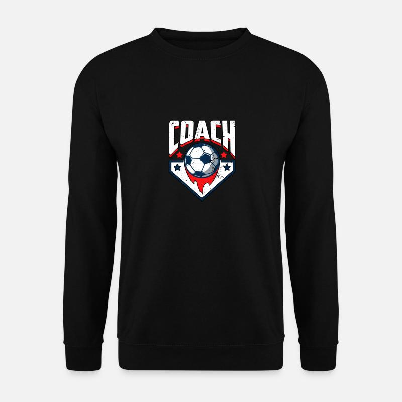 Fußballtrainer - Unisex Pullover - Schwarz