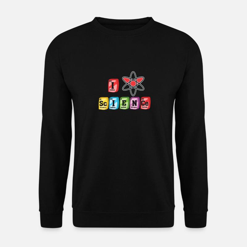 Wissenschaft Liebe - Unisex Pullover - Schwarz