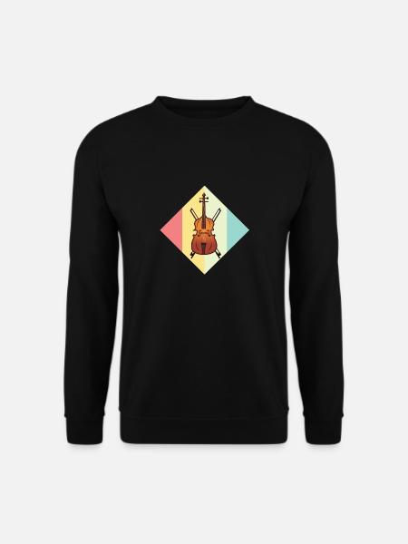 Kontrabass - Unisex Pullover - Schwarz