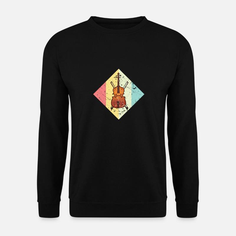 Kontrabass - Unisex Pullover - Schwarz