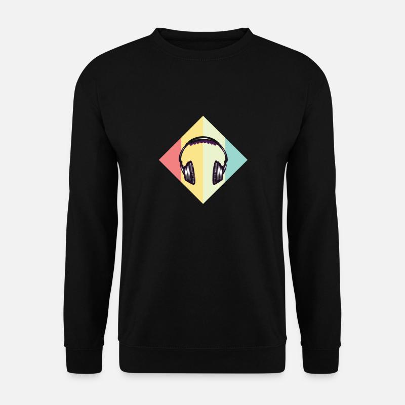 headphone - Unisex Sweatshirt - black