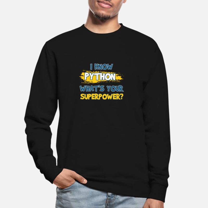 Programmeur Python Sweat-shirt Unisexe