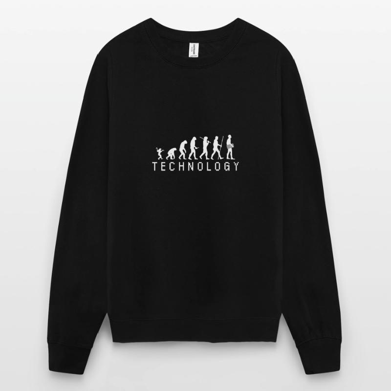 Evolution Technologie Pc Console Pc Cadeau Sweat-shirt Unisexe
