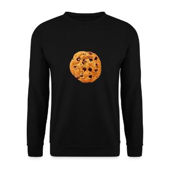 biscuit biscuit - Sweat-shirt Unisexe - noir - Devant - Alina (178cm) & Michal (187cm)