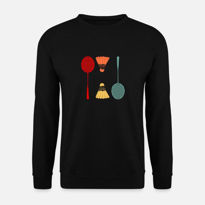 Badminton - Unisex Pullover - Schwarz