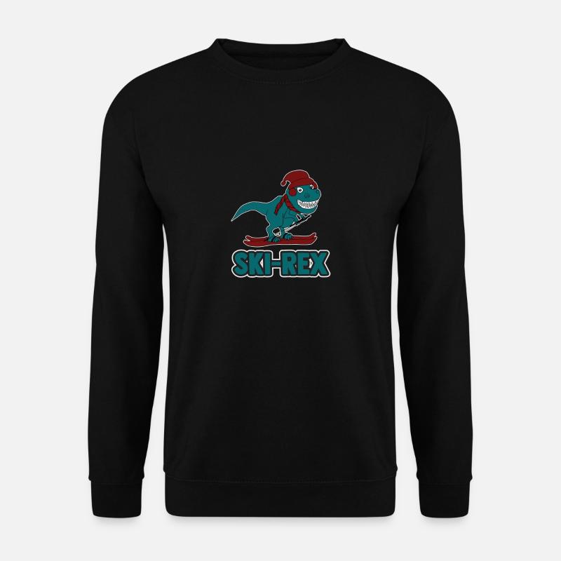 dinosaur - Unisex Sweatshirt - black