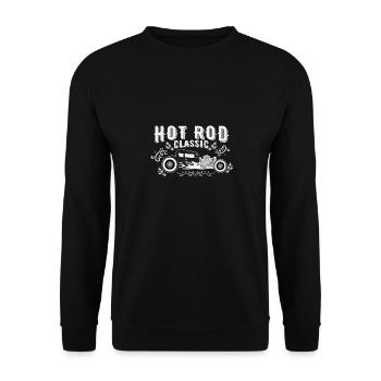 Hot rod - Sweat-shirt Unisexe - noir - Devant - Alina (178cm) & Michal (187cm)
