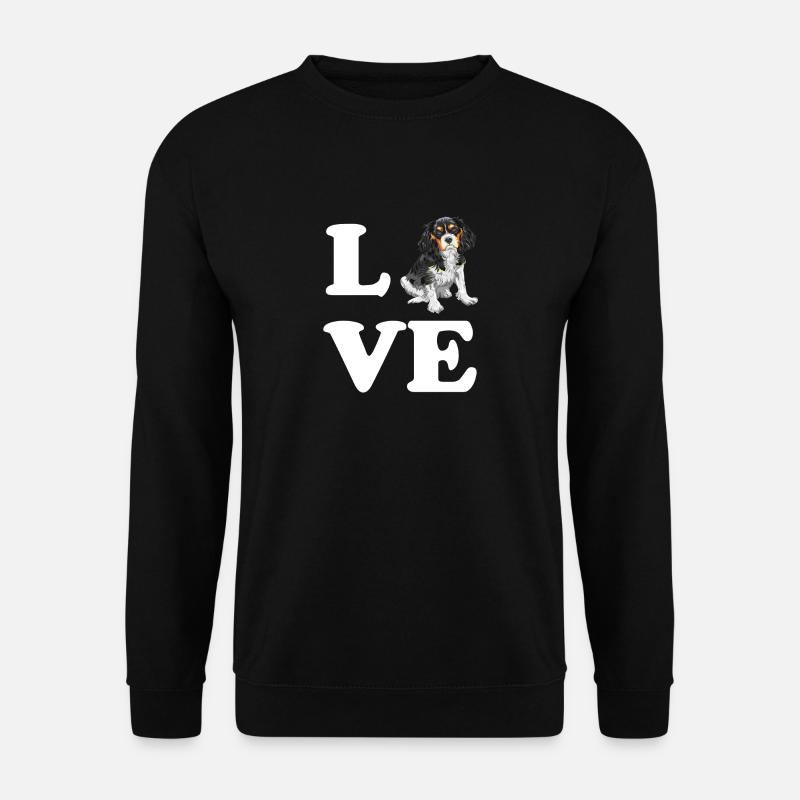 Cavalier King Charles Spaniel - Unisex Pullover - Schwarz