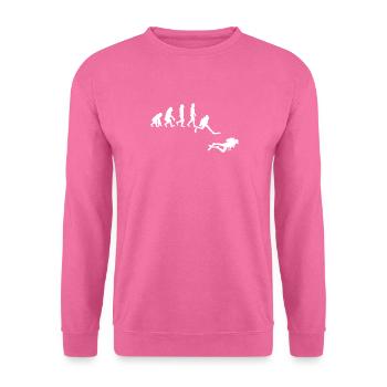 Cadeau de plongée sous-marine Evolution Diving Diver - Sweat-shirt Unisexe - rose - Devant