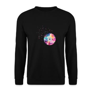 Musik CD Musiknote - Unisex Pullover - Schwarz - Vorne - Alina (178cm) & Michal (187cm)
